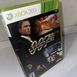 007 Legends (Microsoft Xbox 360, 2012) COMPLETE AND TESTED!