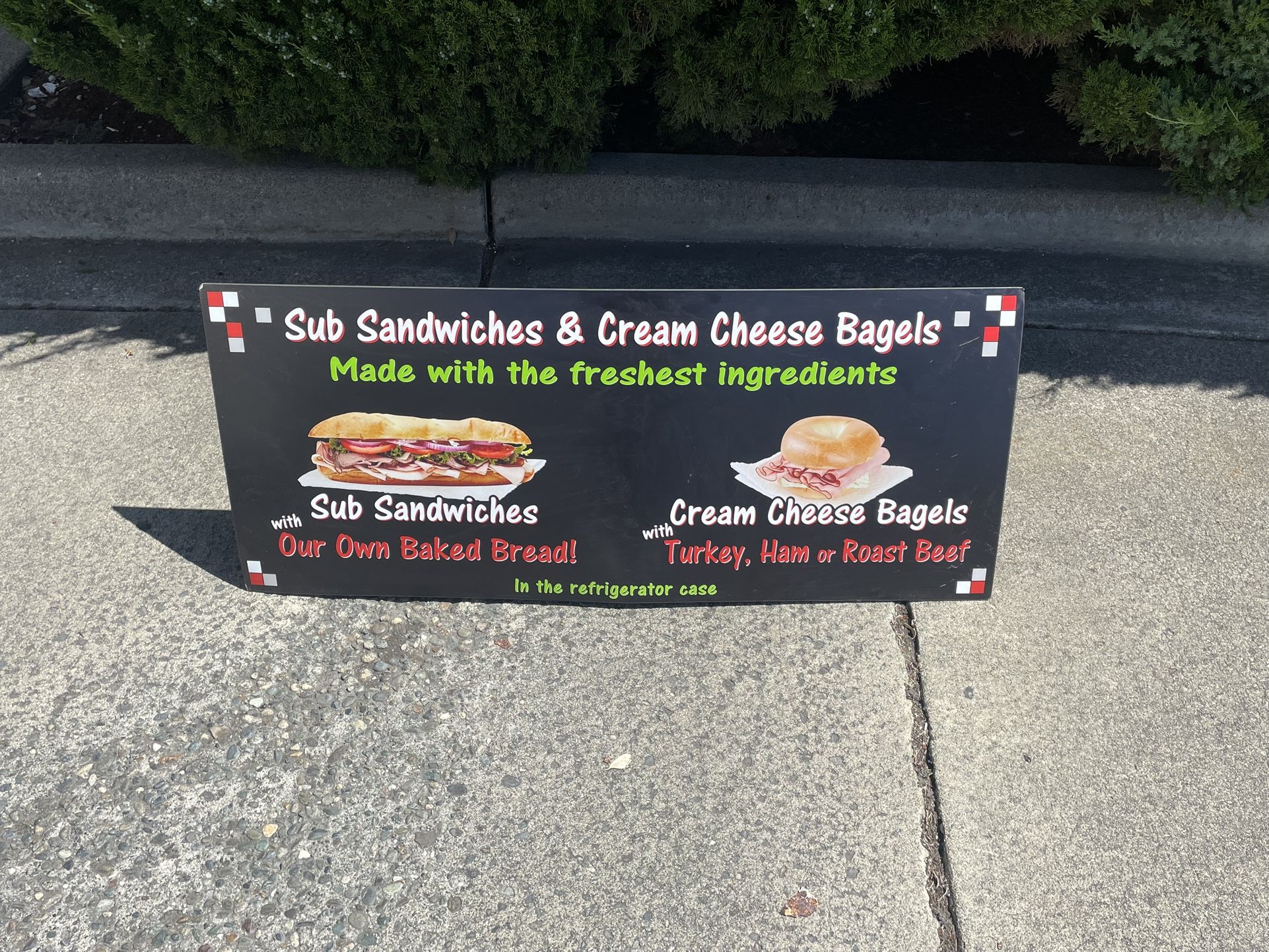 Metal Display Sign