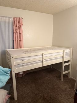 Twin Bed frame w mattress