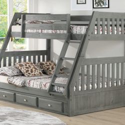 Bunk Bed Twin over Full in Offer