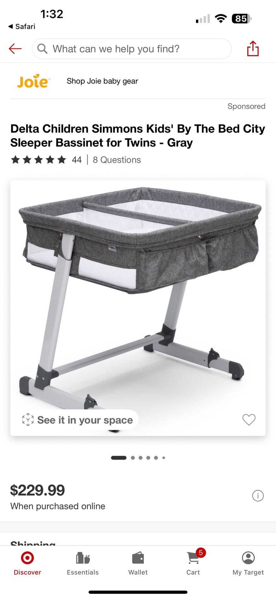 Twin Bassinet 