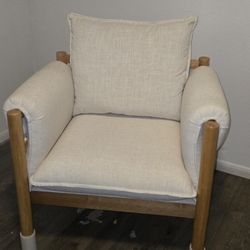 Solid Wood Accent Chair