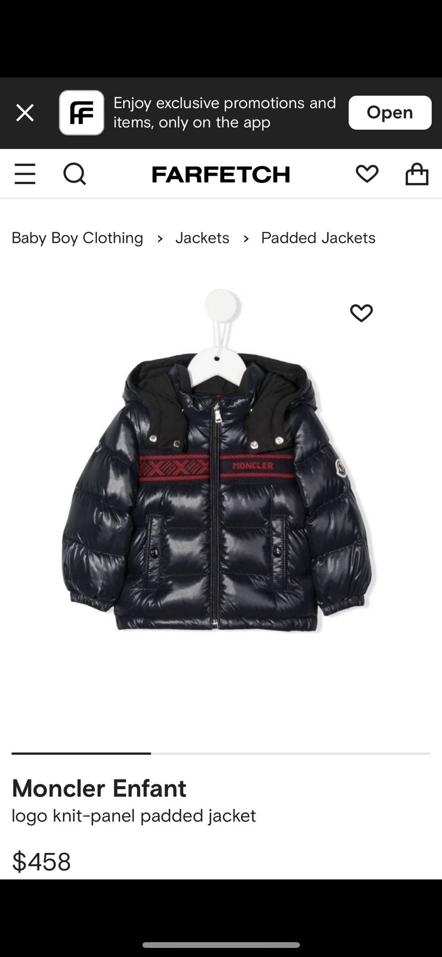 Authentic Moncler Kids Coat