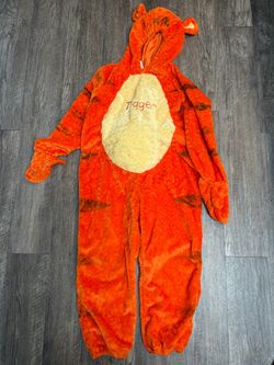 Disney Store child’s size M 10/12 super soft Tigger costume