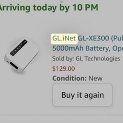 GLiNet GL-XE300 (Puli) 4G LTE SIM ROUTER