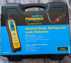 HVAC leak detector