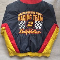 Vintage Rusty Wallace Nascar jacket 
