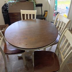 Ashly Table And  4 Chairs