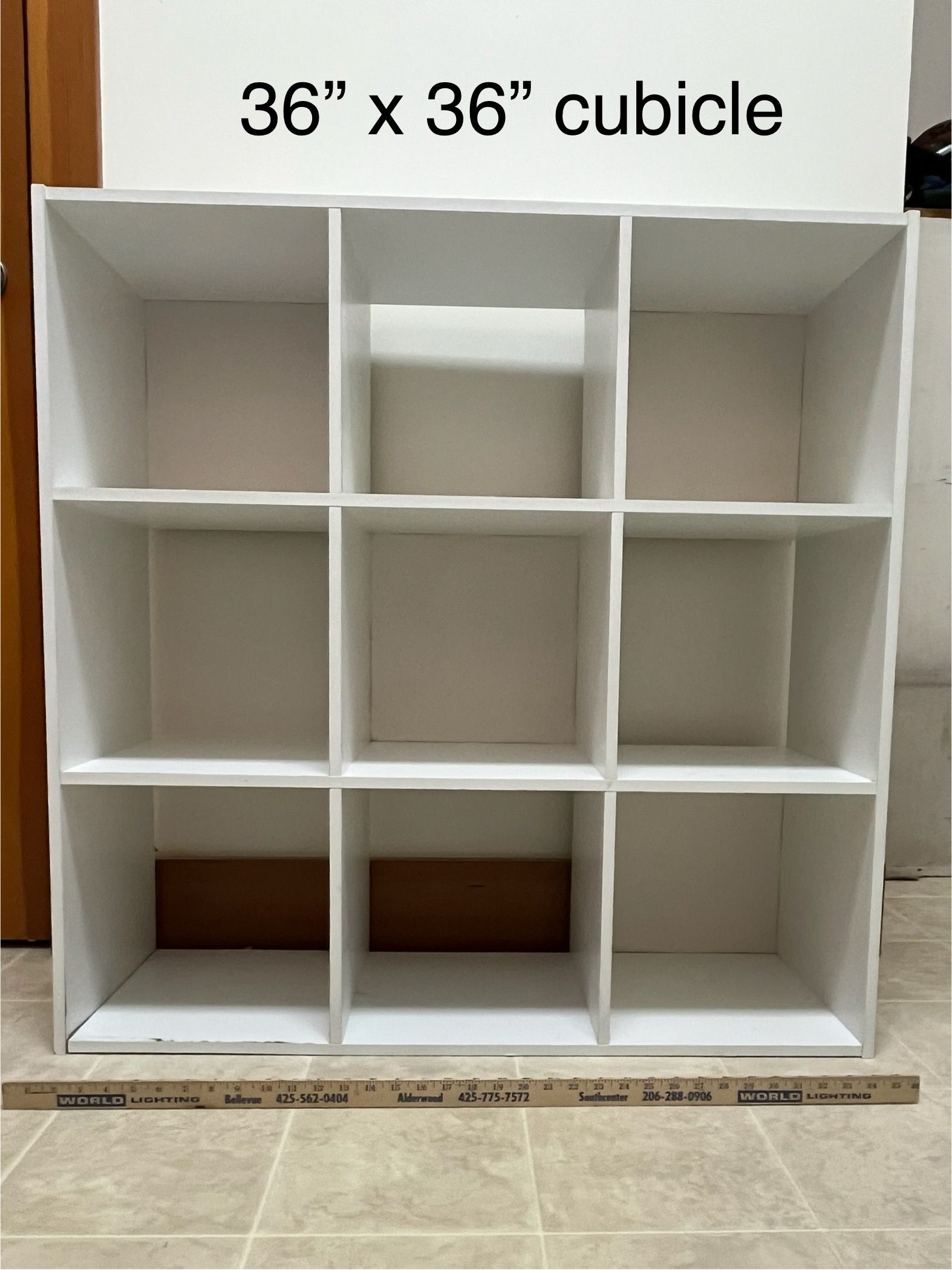 Cubicle Storage 36”x36”x11”