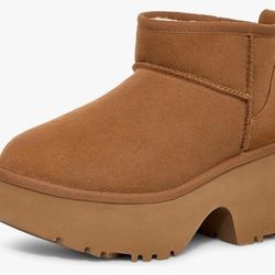 UGG Women's Classic Ultra Mini New Heights Fashion Boot Women Size 10