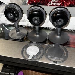 3 Google Nest Indoor Cameras