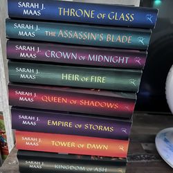 Full Throne Of Glass Series 