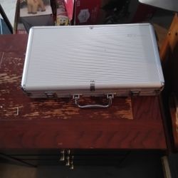 Poker chip set w case