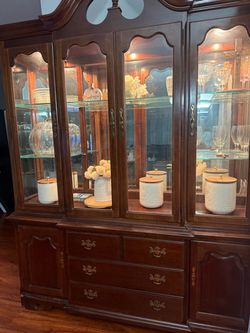 Antique china cabinet