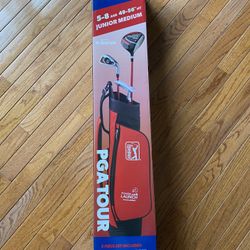 PGA TOUR G1 Series Junior Golf Club 5 Piece Set Medium Right Hand 