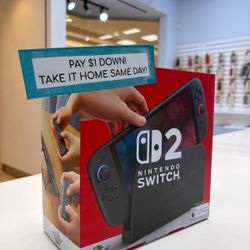 Nintendo Switch 2 Gaming Console New - Pay $1 DOWN AVAILABLE - NO CREDIT NEEDED