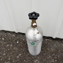 5lb CO2 Cylinder (Aluminum) - CGA 320 Valve
