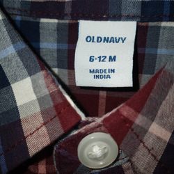 Brand New Old Navy Button Up