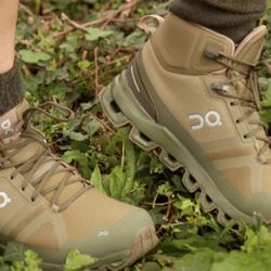 On Running Cloudrock Women's Waterproof Speed Hiking Boot In Olive