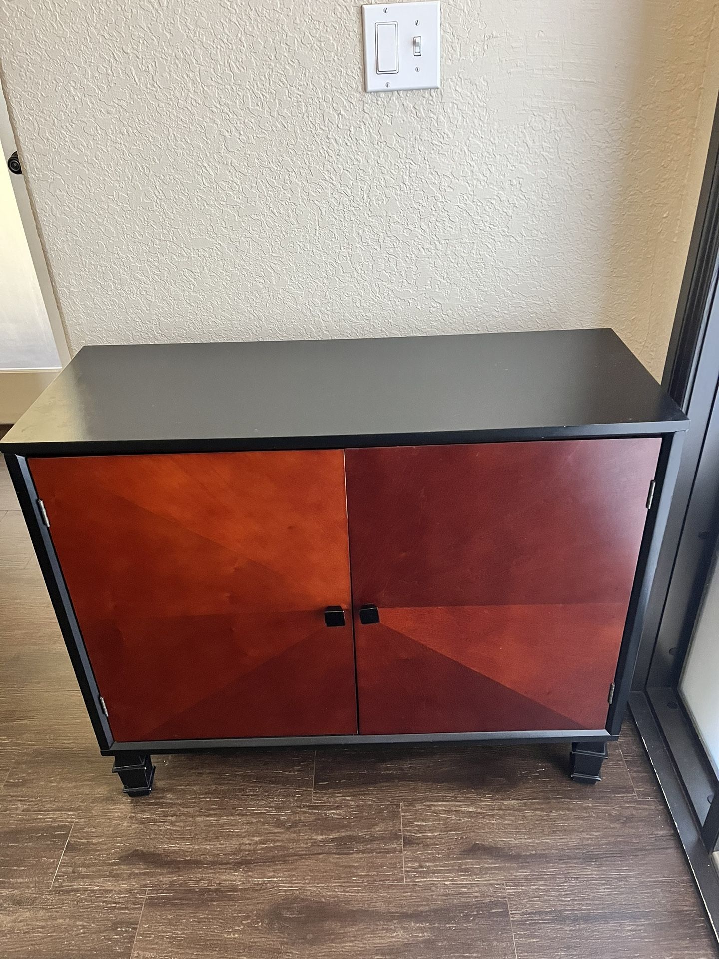 Wood Cabinet With Storage