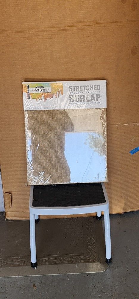 Stretched Burlap Canvas 16x20