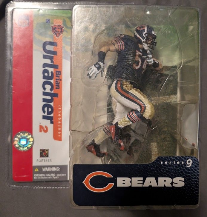 Brian Urlacher Series 2 Figurine Rare!!
