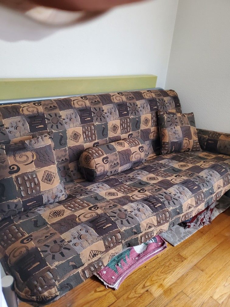 Sofa Sleeper Folds Out To A Bed