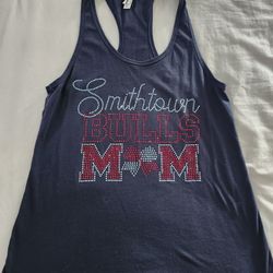 Smithtown Bulls Mom Tank Top Size XL