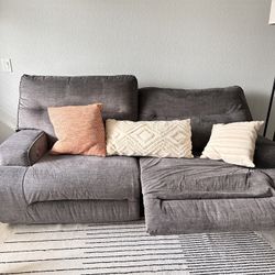 Ashley Electric Recliner Couch Sofa 