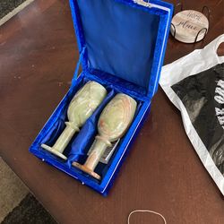 ONYX WINE GLASSES (OBO)