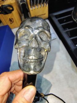 Sterling silver skull