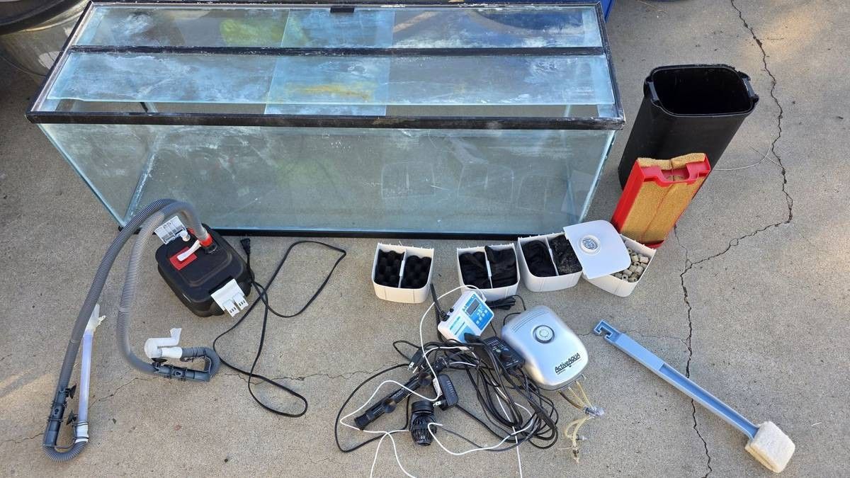 60 Gal aquarium complete