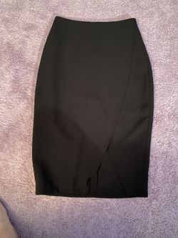 EXPRESS HIGH WAIST SKIRT WITH SLIT Size 00