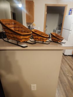 Longenberger sleigh baskets