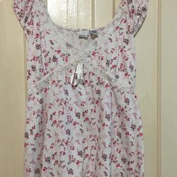 Extra touch women’s floral , back tie top 3XL