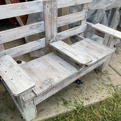 Kids Wooden Bench. (48 Inches Long)