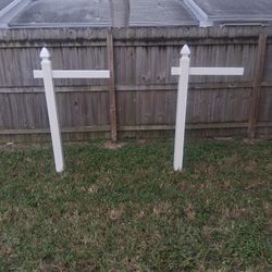 Two Real Estate Posts For Real Estate Signs, Realtor, Real Estate Signs, House Signs, Real Estate Post