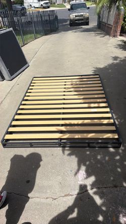 Queen bed frame