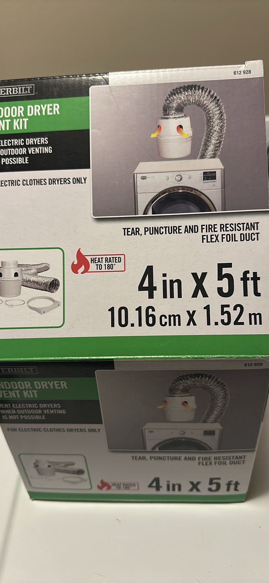 Indoor Dryer Venting System 