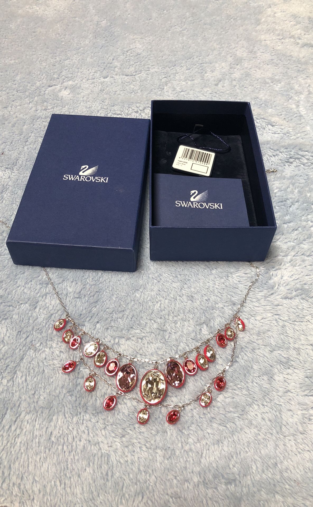 New Swarovski Crystal Necklace 1041009 Retail$300