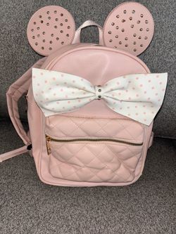 Minnie Mouse inspired mini backpack