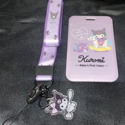 Kuromi ID Holder