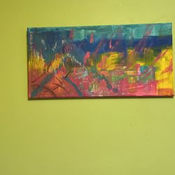 ABSTRACT PAINTING / Multi Colored .