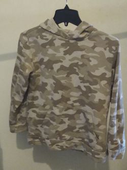 Old Navy brown camo long sleeve hoodie.