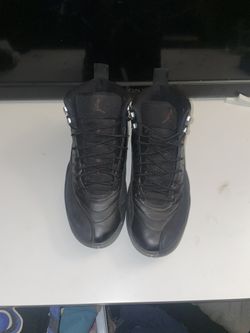 Jordan 12s Black