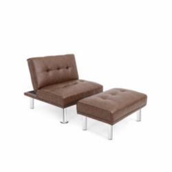 Small Twin Futon & Ottoman