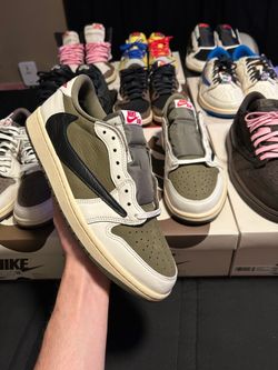 DS Travis Scott 1 Low “Medium Olive”