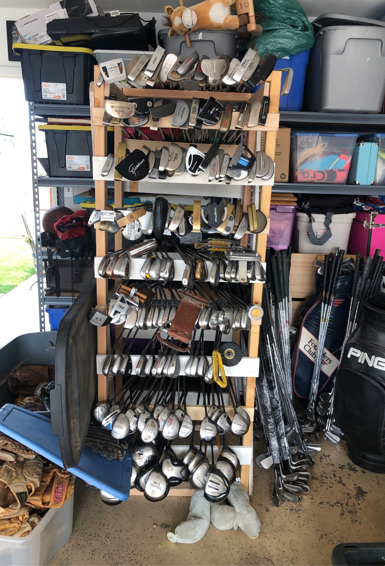 Golf club sets and single clubs from drivers to putters and everything in between.
