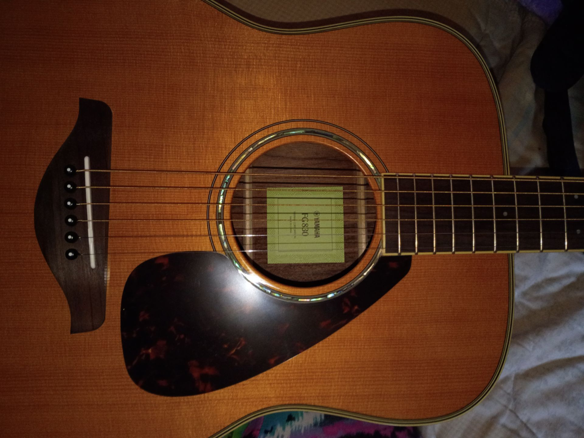 Yamaha acoustic guitar