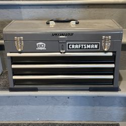 CRAFTSMAN 20.5-in Ball-Bearing 3-Drawer Lockable Tool Box